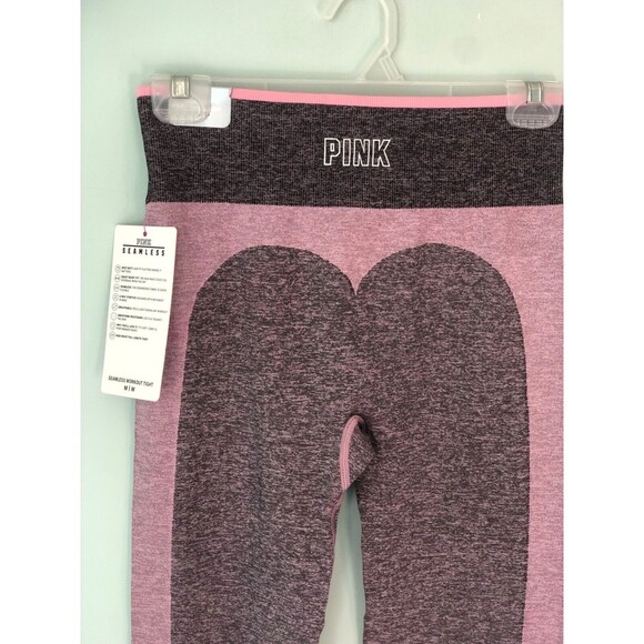 NWT Victoria's Secret PINK Seamless Workout Tight Leggings - Picture 2 of 5